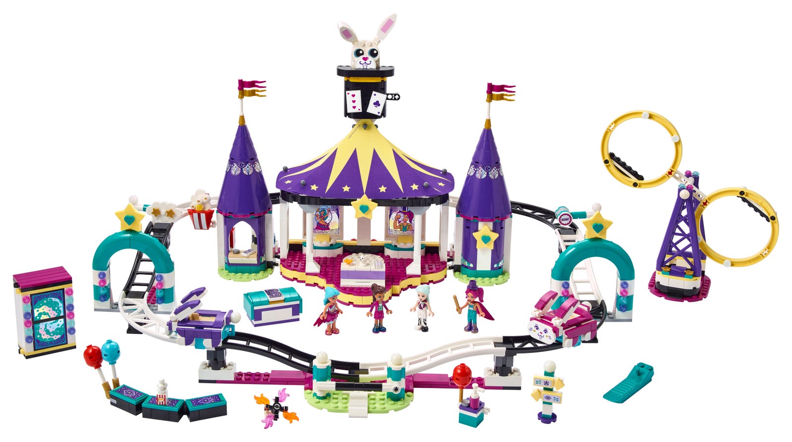 LEGO Friends Magical Funfair Roller Coaster (41685-1)