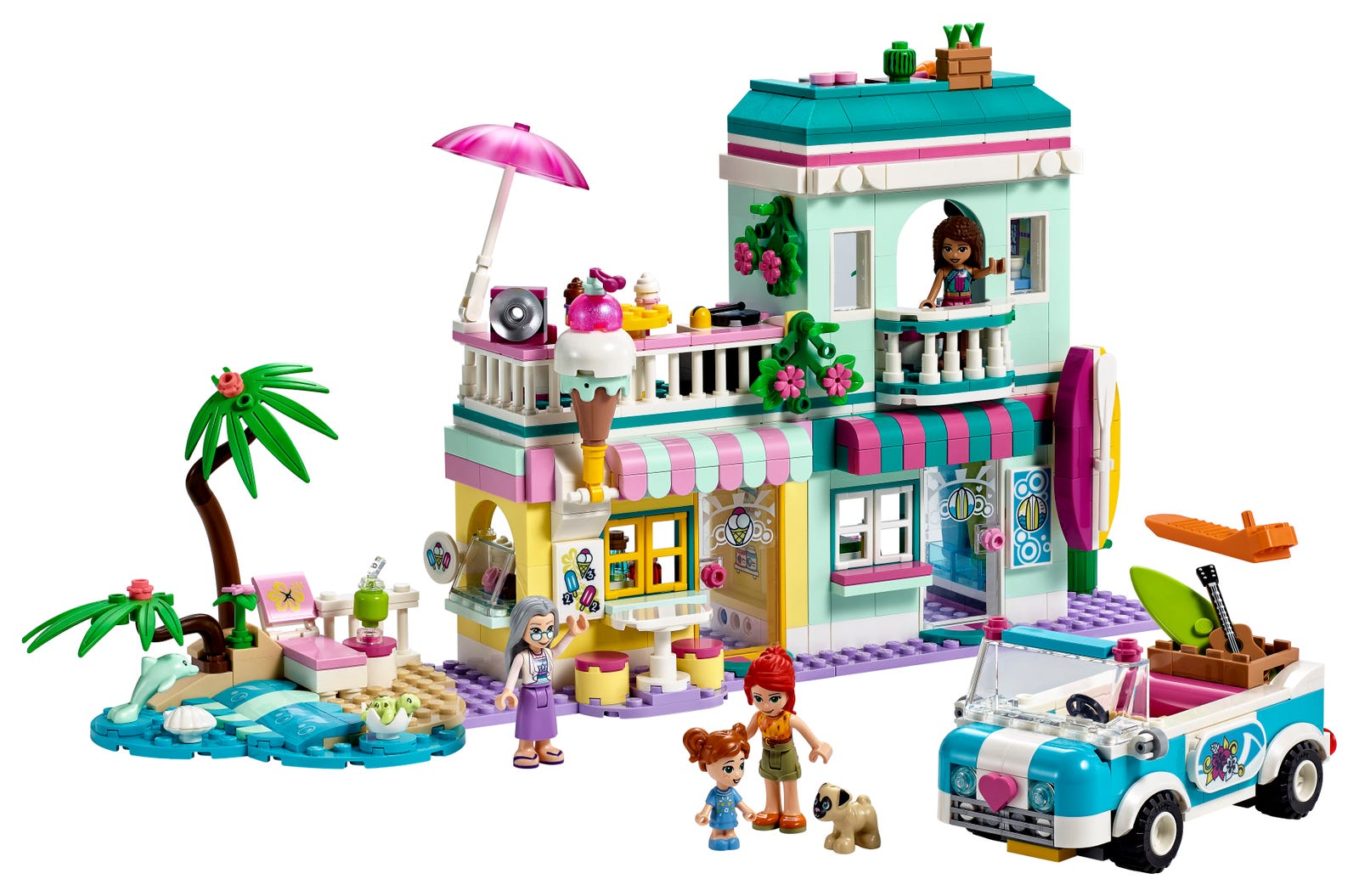 LEGO Friends Surfer Beachfront (41693-1)