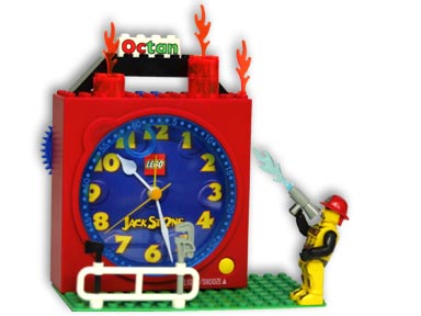 LEGO Clocks and Watches Jack Stone Fireman Clock (4179689-1)