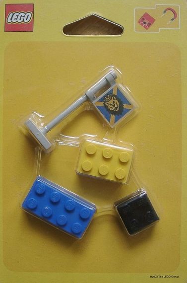 LEGO Magnets Lion Knights Flag Pole Magnet Set (4202681-1)