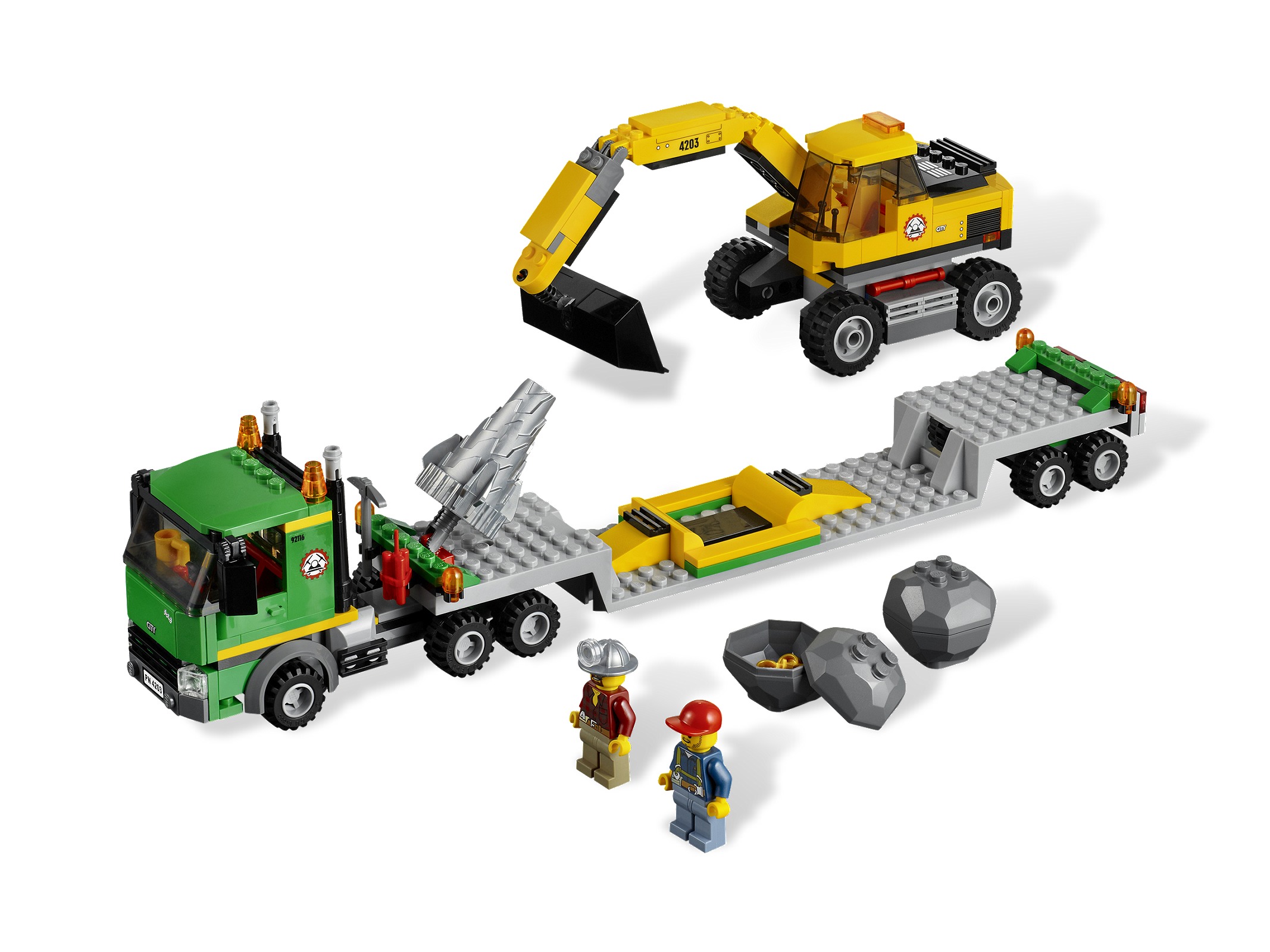 LEGO Construction Excavator Transport (4203-1)
