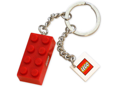LEGO Key Chain Red Brick Key Chain (4204333-1)