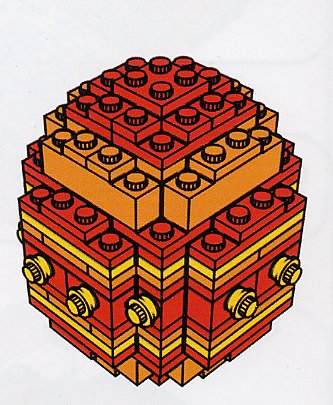 LEGO Easter Easter Egg [Orange] (4212850-1)