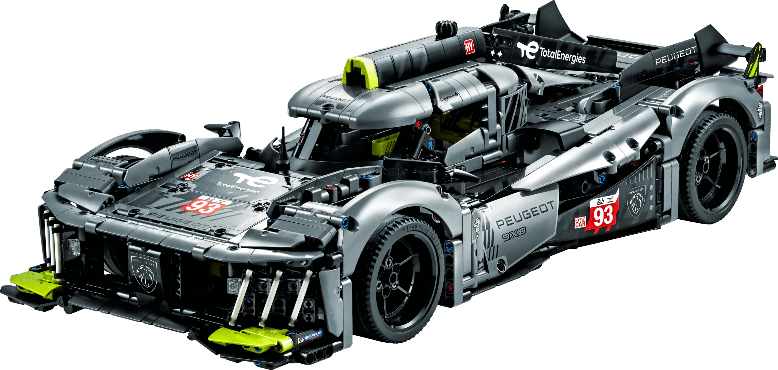 LEGO Technic Peugeot 9X8 Le Mans Hybrid Hypercar (42156-1)