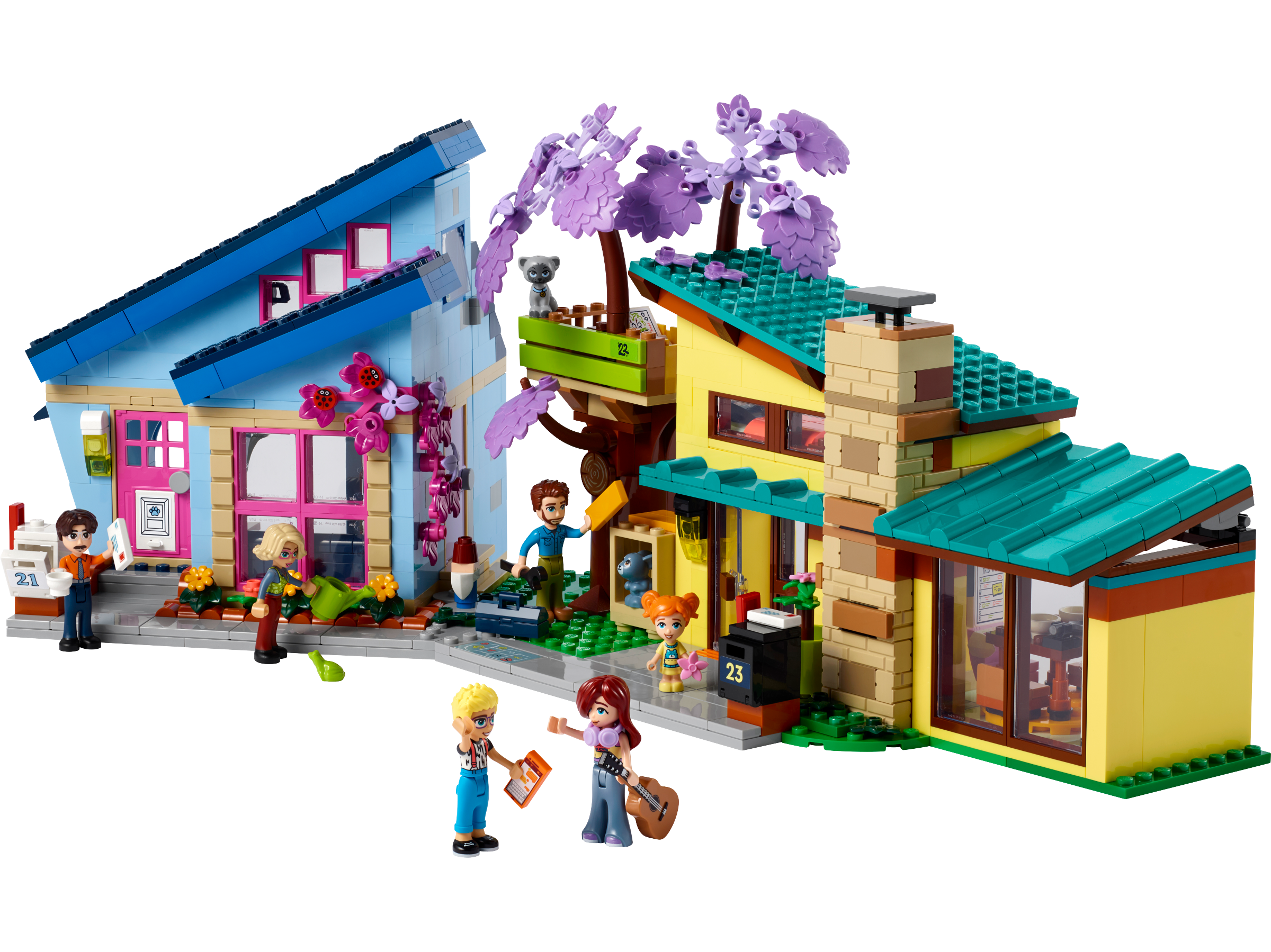 LEGO Friends Olly's and Paisley's Family Homes (42620-1)
