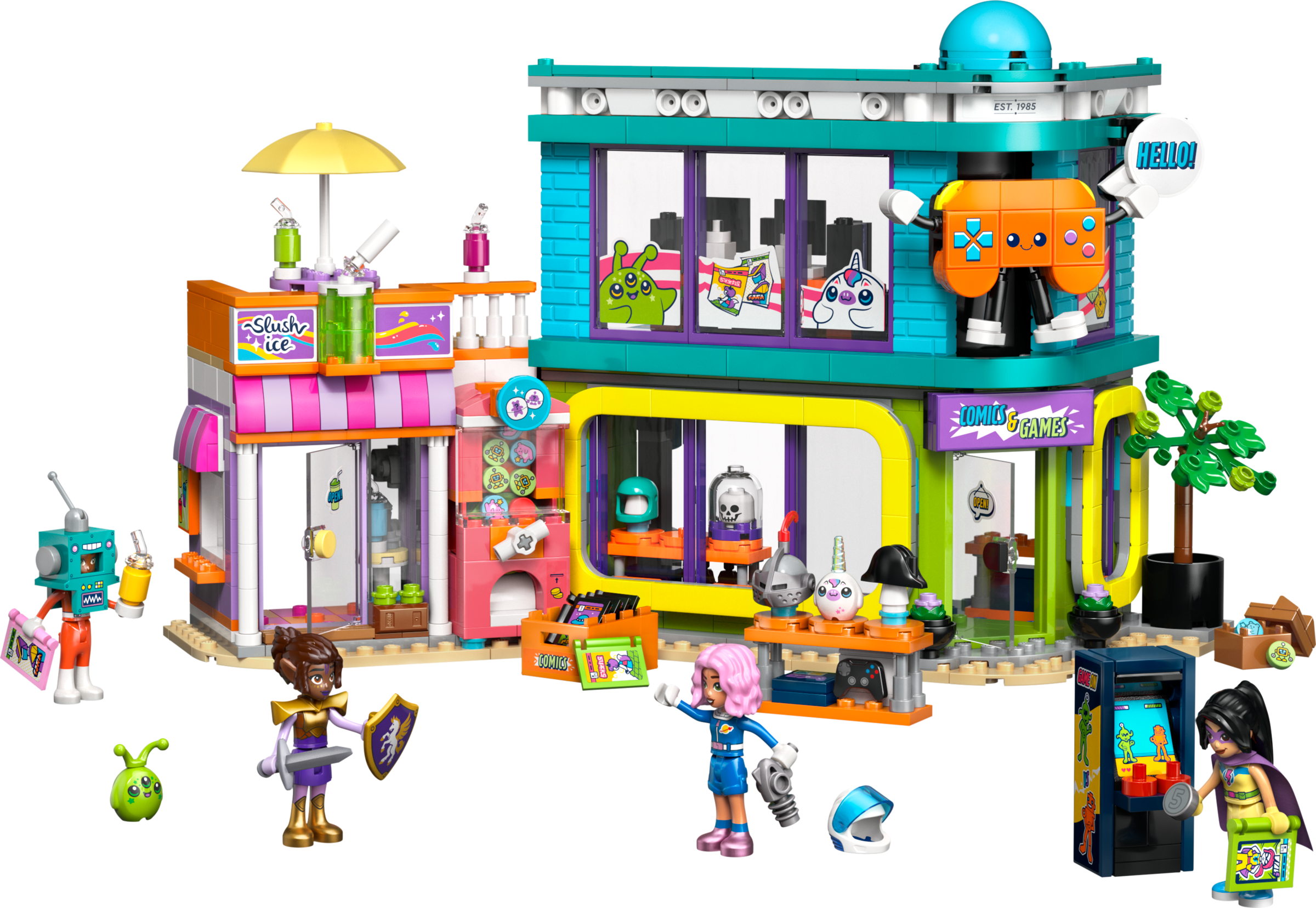 LEGO Friends Comic Book and Game Store (42674-1)