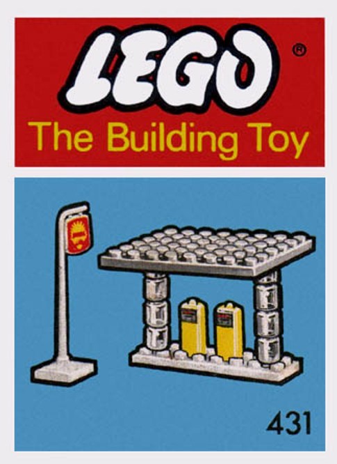 LEGO Supplemental Gas Station (The Building Toy) (431-1)