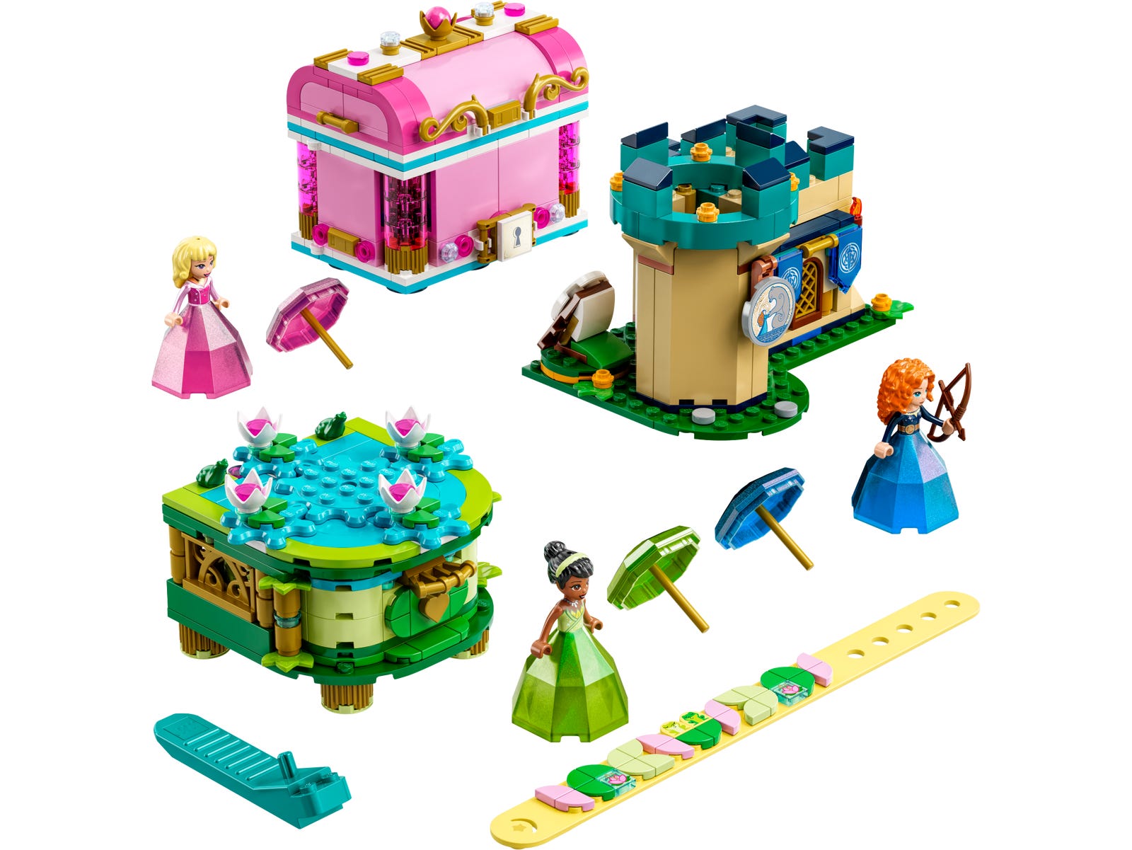 LEGO Disney Princess Aurora, Merida and Tiana's Enchanted Creations (43203-1)