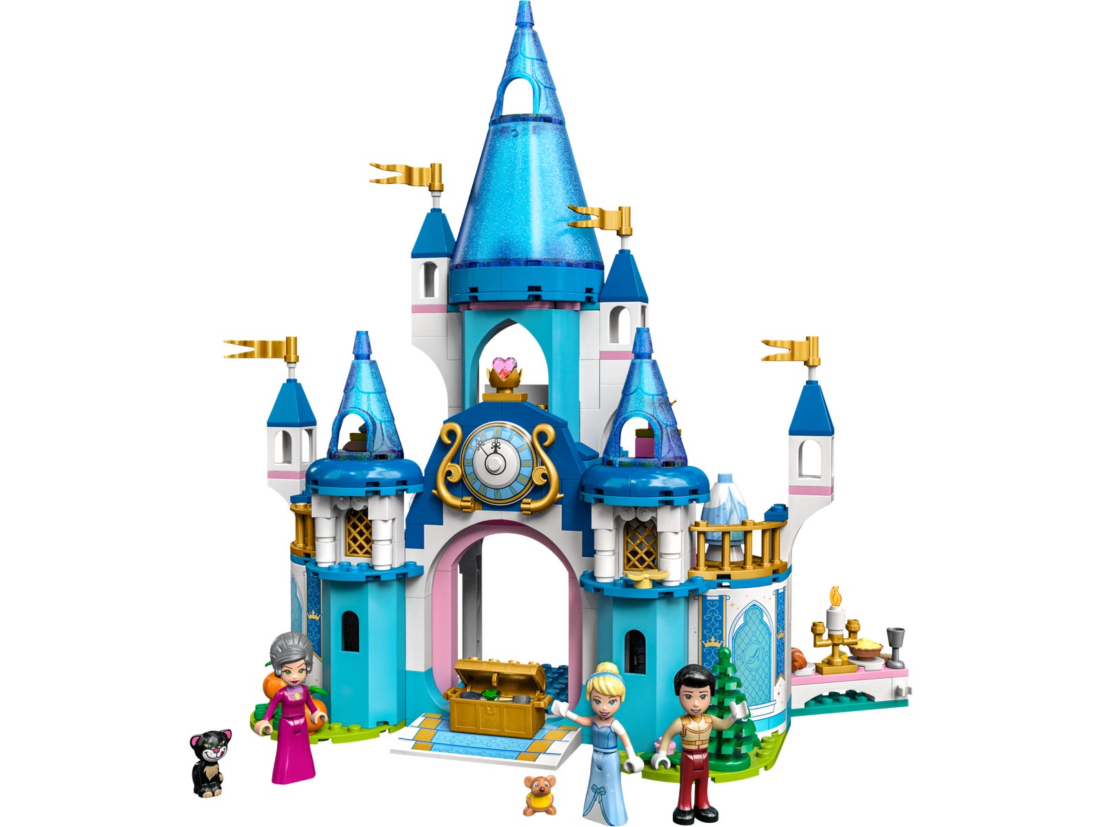 LEGO Disney Princess Cinderella and Prince Charming's Castle (43206-1)