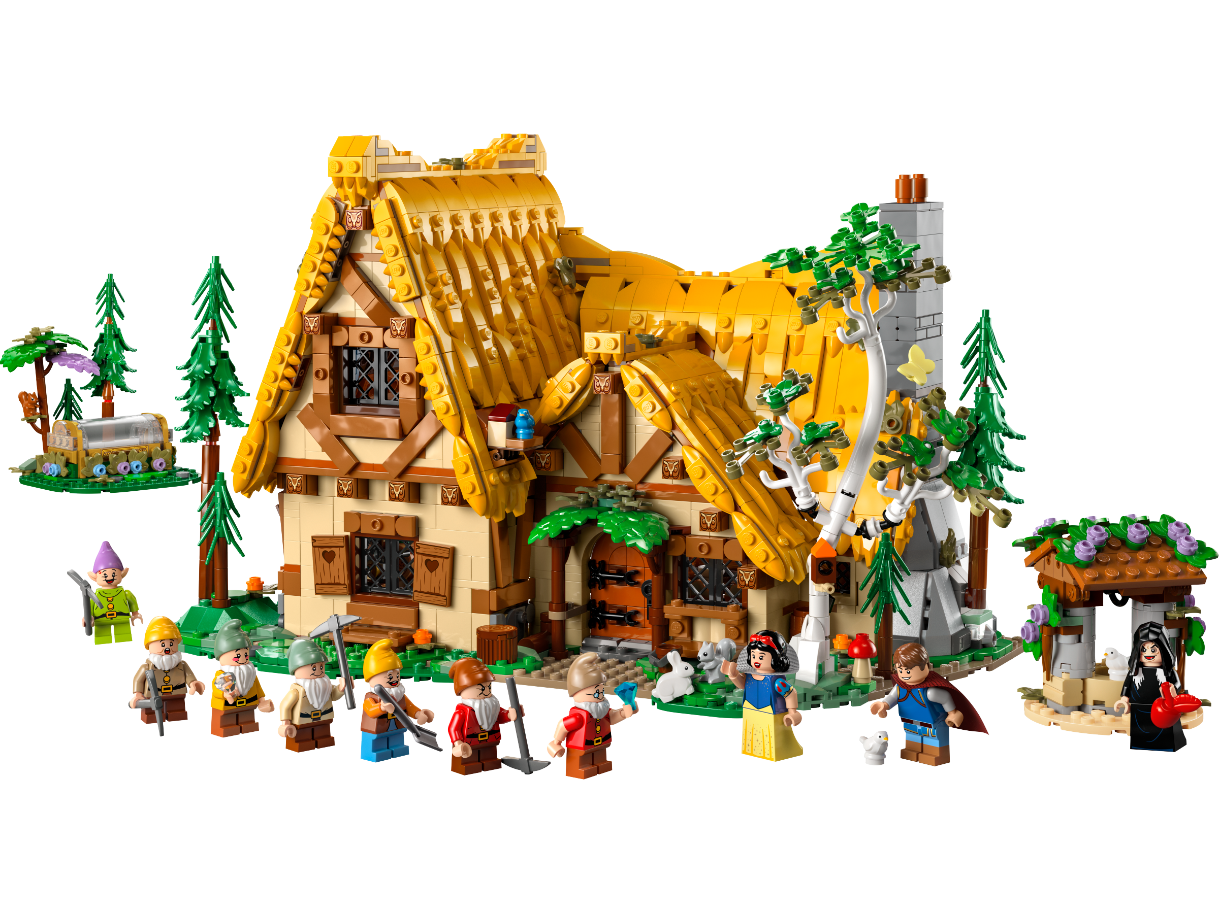 LEGO Disney Snow White and the Seven Dwarfs' Cottage (43242-1)