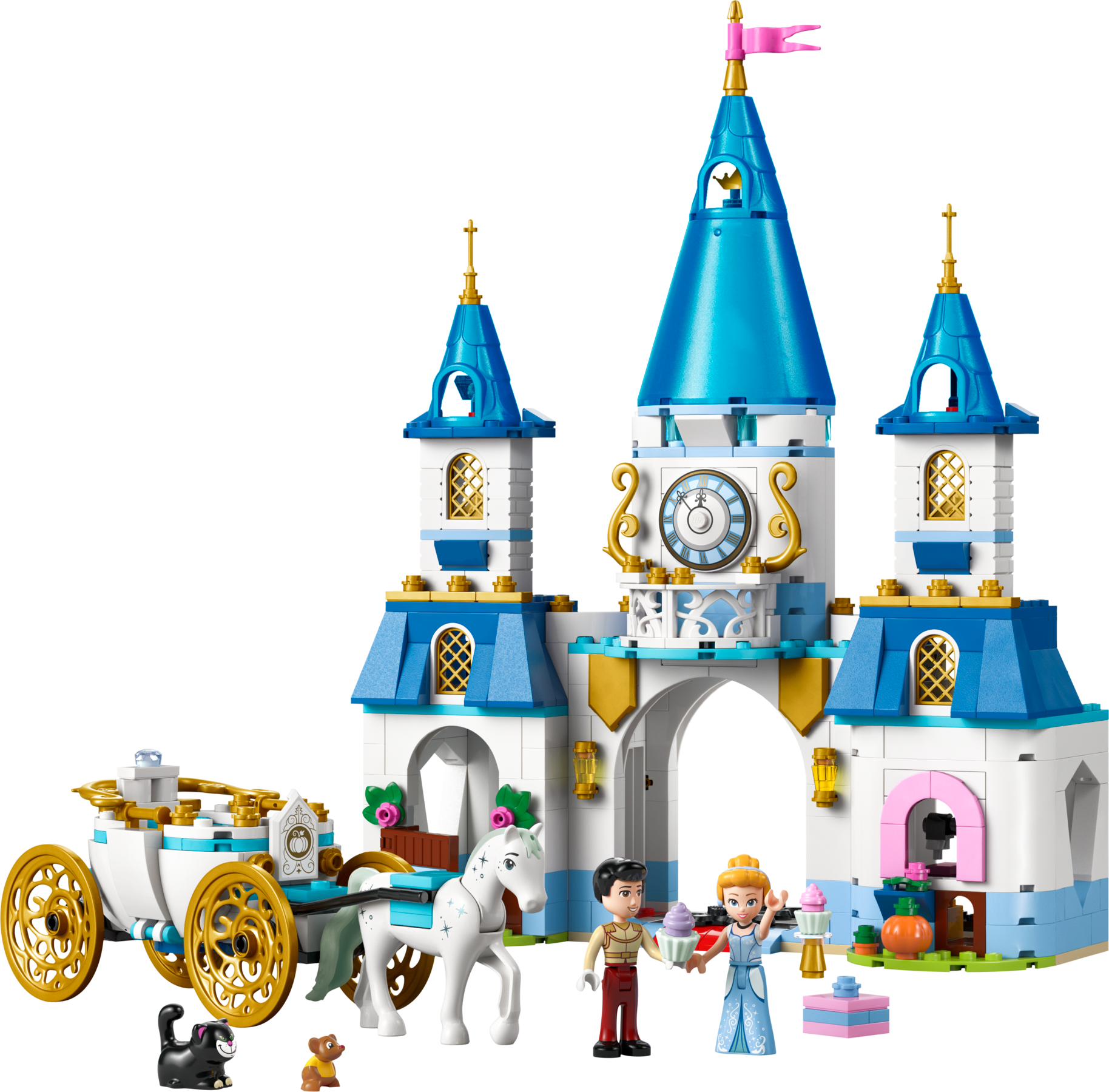 LEGO Disney Princess Cinderella's Castle & Horse Carriage (43275-1)