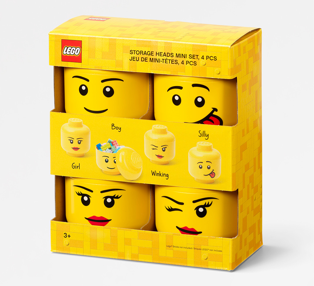 LEGO Storage Storage Heads Mini Set (43330800-1)