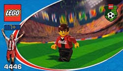 LEGO Soccer Coca-Cola Forward 1 (4446-1)