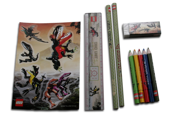 LEGO Stationery and Office Supplies Dino Attack Stationery Set (4494612-1)