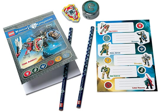 LEGO Stationery and Office Supplies Knights' Kingdom Stationery Set (4494685-1)