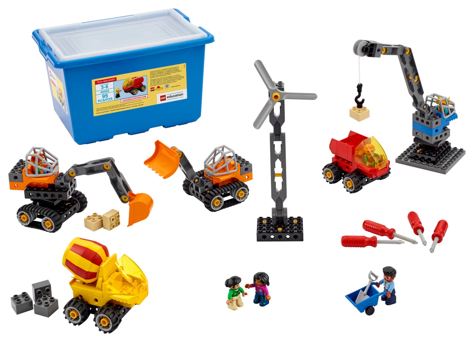 LEGO Duplo and Explore Tech Machines Set with Storage (45002-1)