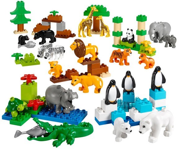LEGO Duplo and Explore Wild Animals Set (45012-1)
