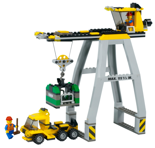 LEGO World City Cargo Crane (4514-1)