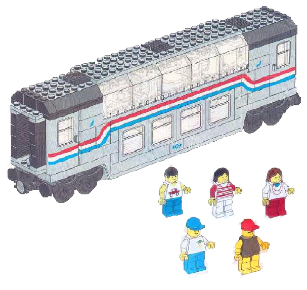 LEGO 9V Club Car (4547-1)