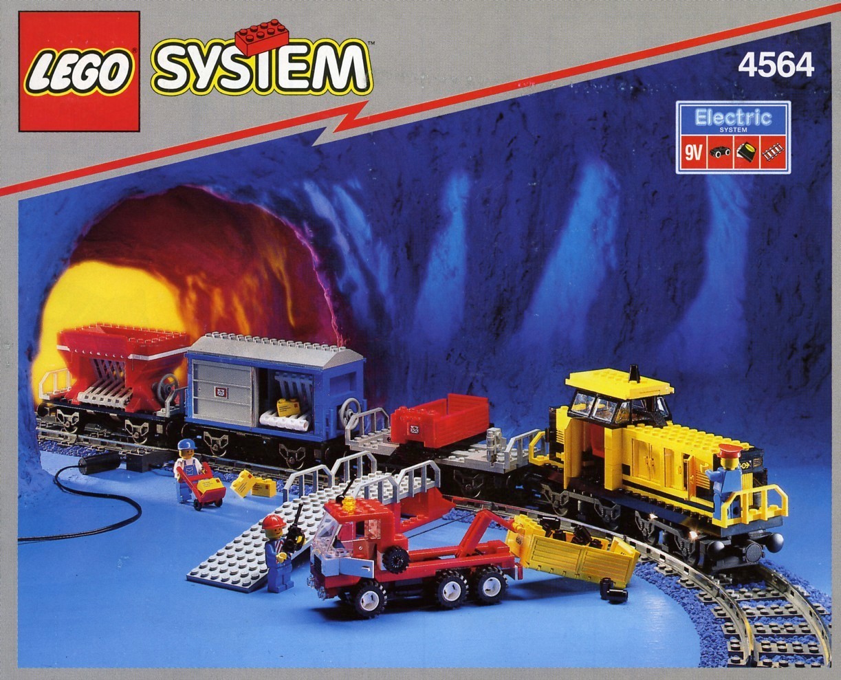 LEGO 9V Freight Rail Runner (4564-1)