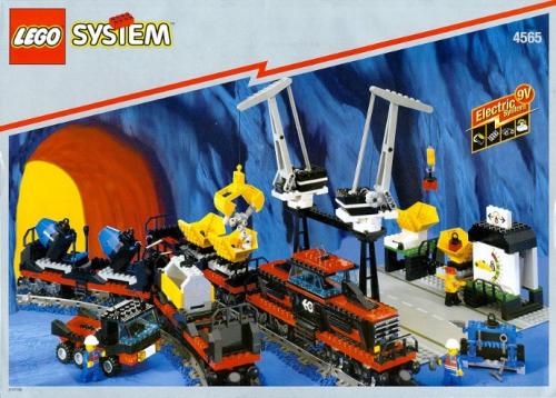 LEGO 9V Freight and Crane Railway (4565-1)