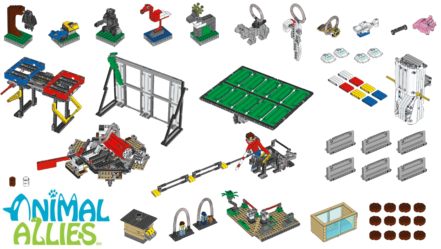 LEGO FIRST LEGO League Animal Allies Challenge Kit (45802-1)