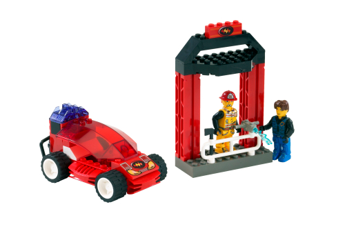 LEGO Jack Stone Jack Stone Red Flash Station (4621-1)