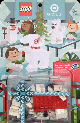 LEGO Christmas Build a Bullseye 3 in 1 Target Gift Card Promotional (4659758-1)