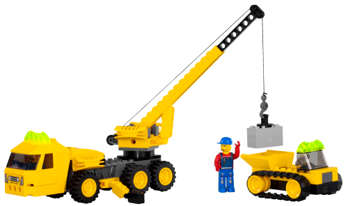 LEGO 4 Juniors Outrigger Construction Crane (4668-1)