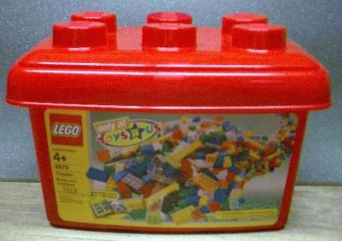 LEGO Make & Create Bricks and Creations Tub - (TRU Exclusive) (Bottom Tub and its contents only) (4679a-2)