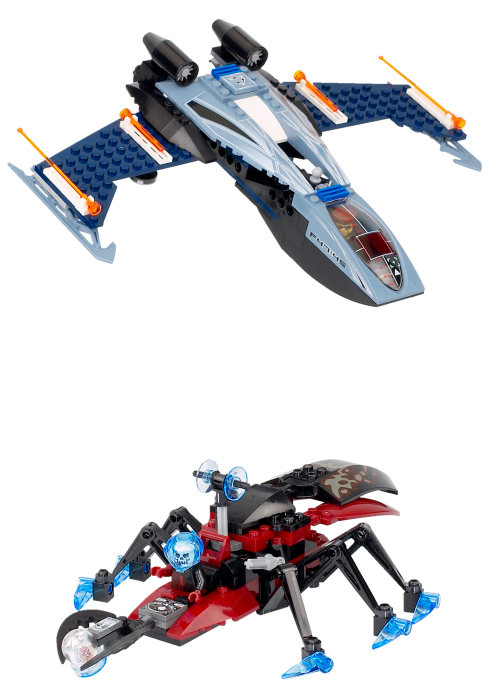 LEGO Mission Deep Freeze Blue Eagle vs. Snow Crawler (4745-1)