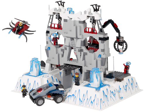 LEGO Mission Deep Freeze Ogel's Mountain Fortress (4748-1)