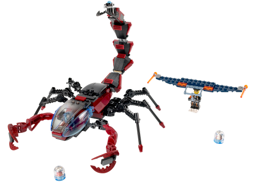 LEGO Mission Deep Freeze Scorpion Orb Launcher (4774-1)