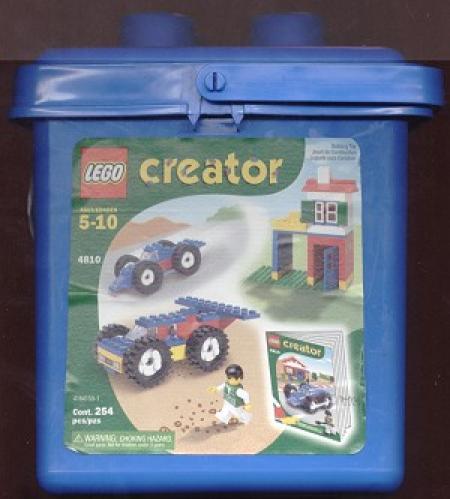 LEGO Early Creator Blue Creator Bucket (4810-1)