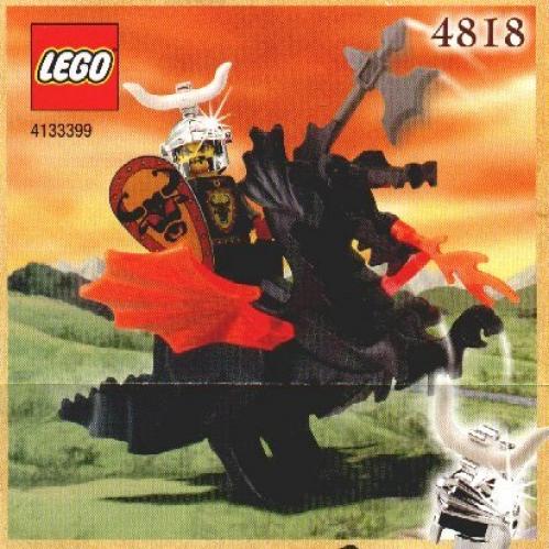 LEGO Knights Kingdom I Dragon Rider (4818-1)