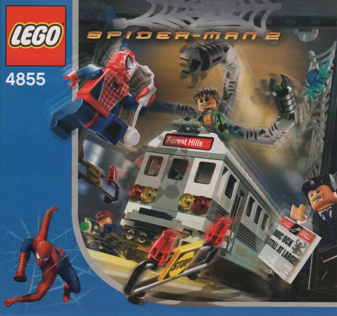 LEGO Spider-Man Spider-Man's Train Rescue (4855-1)