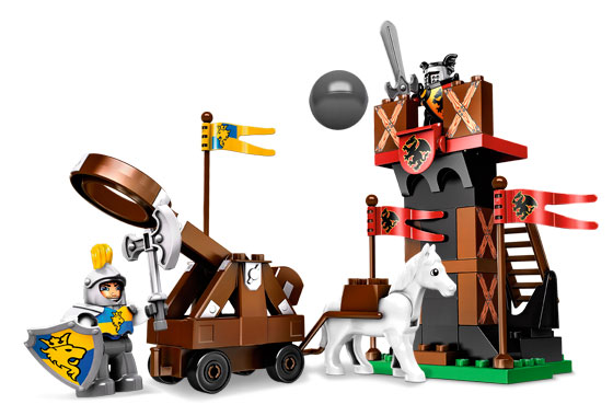LEGO Castle Sentry and Catapult (4863-1)