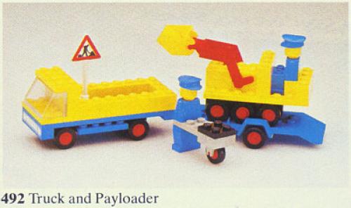 LEGO Construction Truck & Payloader (492-1)
