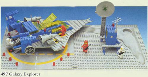 LEGO Classic Space Galaxy Explorer (497-1)