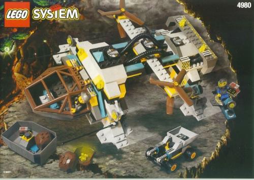 LEGO Rock Raiders Tunnel Transport (4980-1)