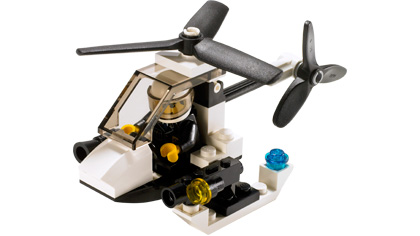 LEGO Police Police Helicopter (4991-1)