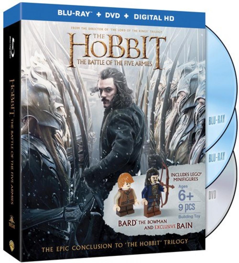 LEGO Audio and Visual Media The Hobbit - The Battle of the Five Armies (Blu-ray with Minifigures) (5000196304-1)