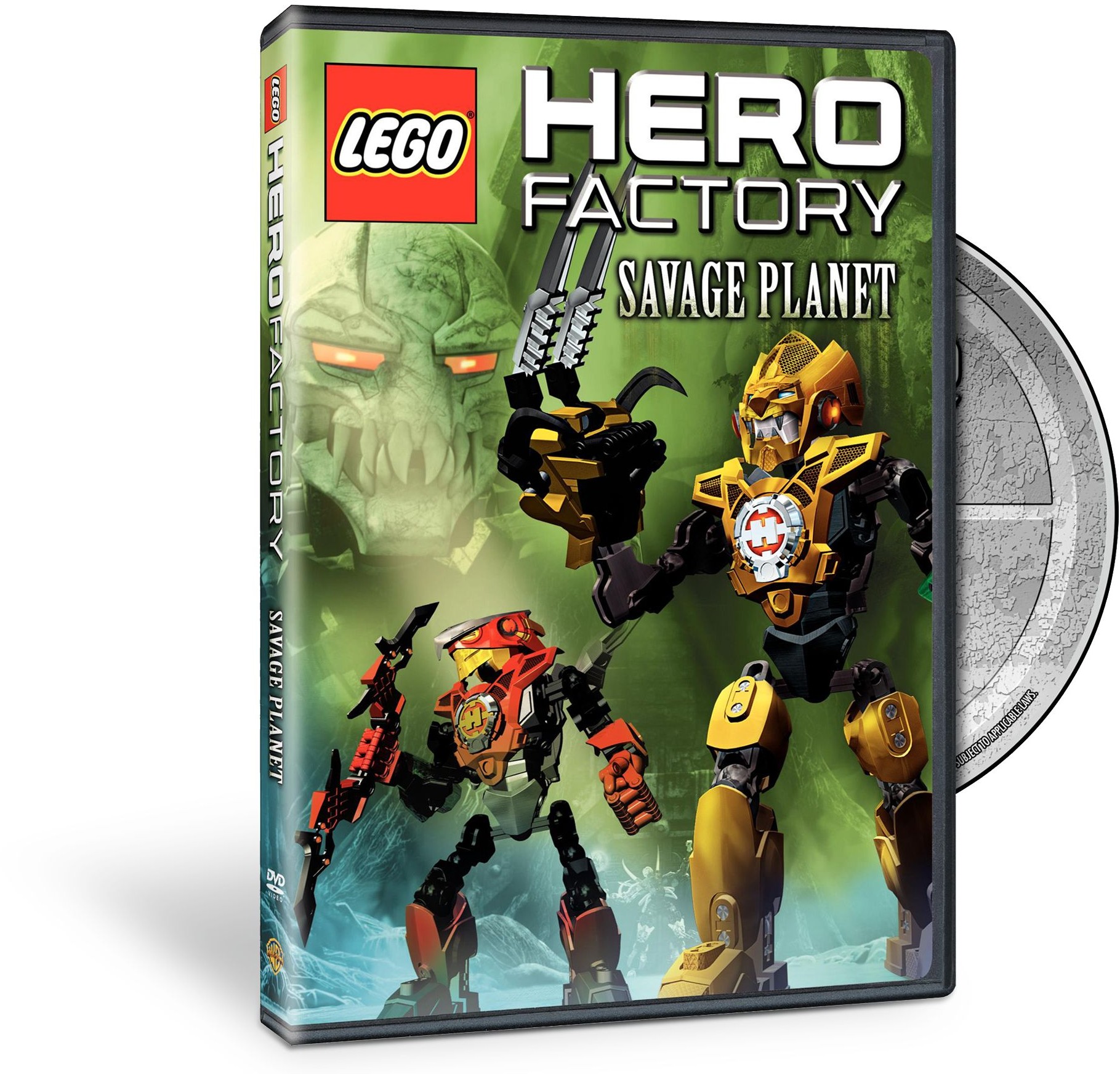 LEGO Audio and Visual Media Hero Factory: Savage Planet (DVD) (5000216-1)