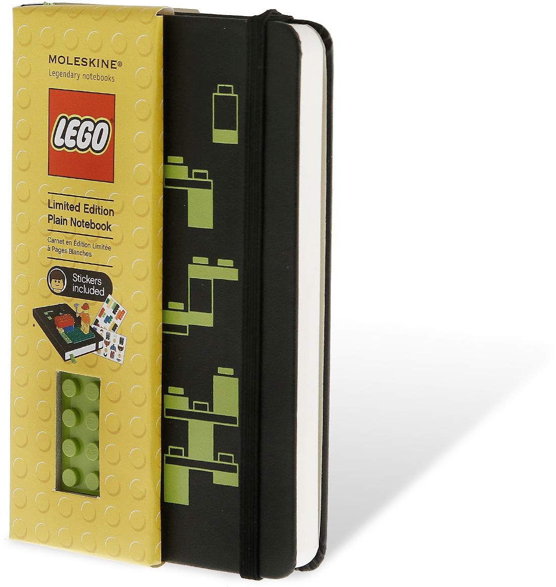 LEGO Stationery and Office Supplies Limited Edition Plain Notebook (Lime) (5001128-1)