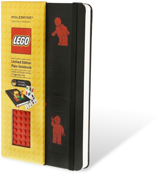 LEGO Stationery and Office Supplies Limited Edition Plain Notebook (Red) (5001129-1)