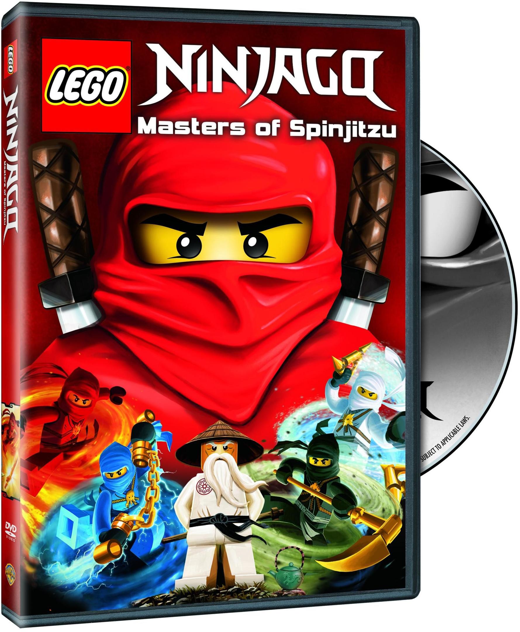 LEGO Audio and Visual Media Ninjago: Masters of Spinjitzu (DVD) (5001140-1)