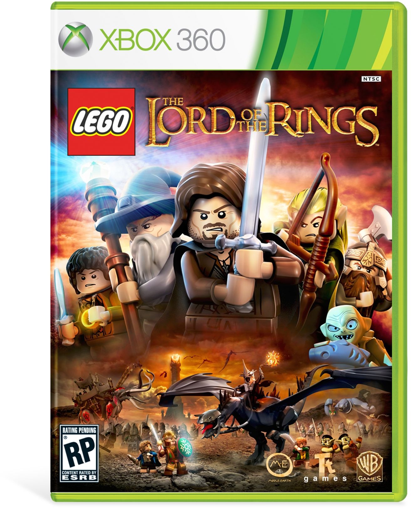LEGO Video Games and Accessories The Lord of the Rings - Xbox 360 (5001635-1)