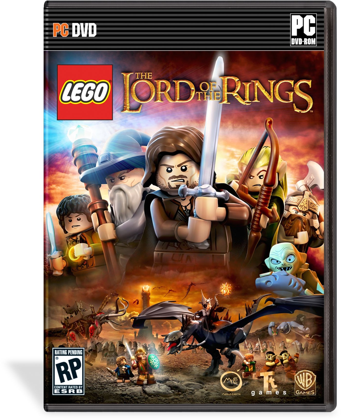 LEGO Video Games and Accessories The Lord of the Rings - PC DVD-ROM (5001641-1)