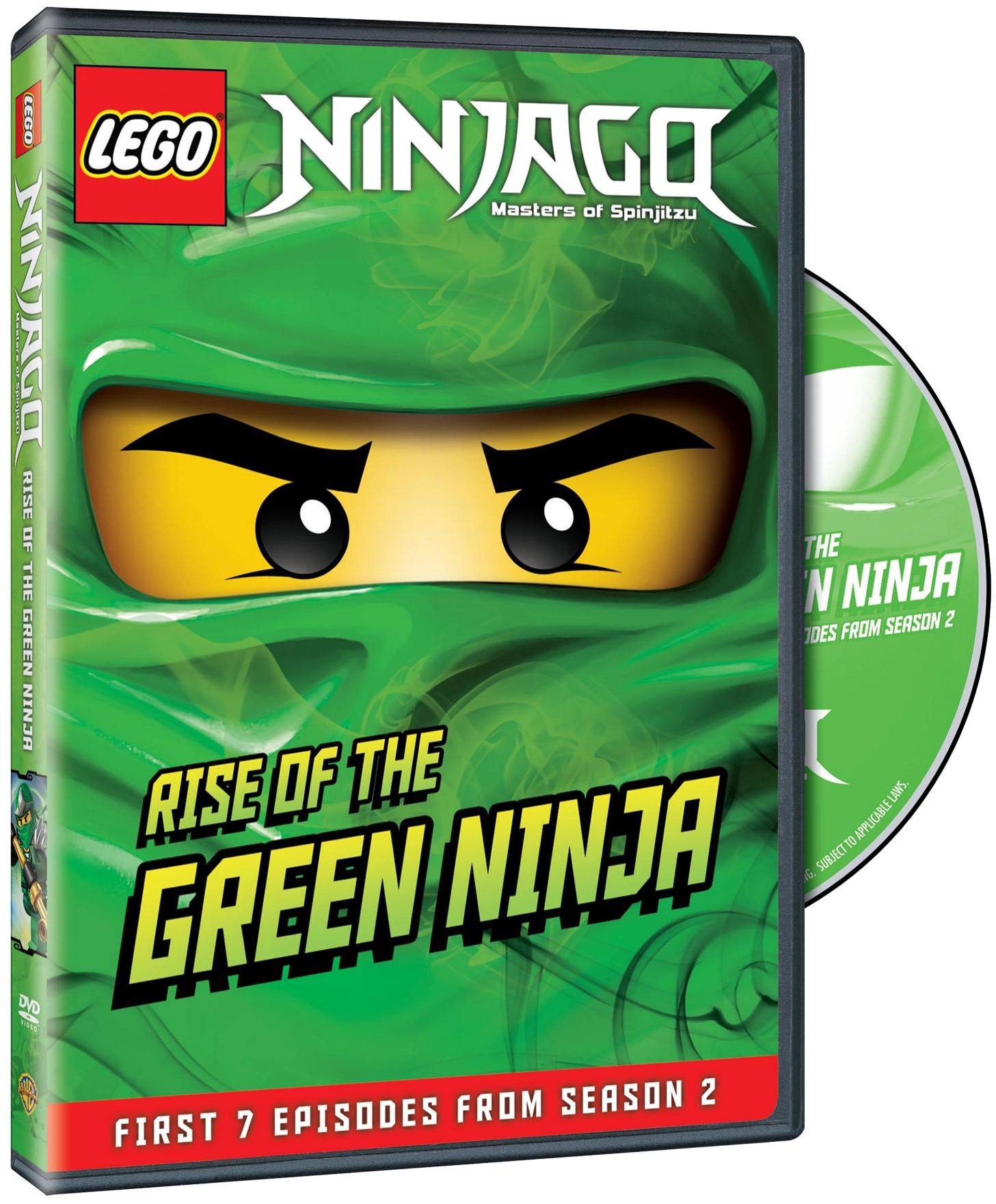 LEGO Audio and Visual Media Ninjago: Rise of the Green Ninja - DVD (5001909-1)