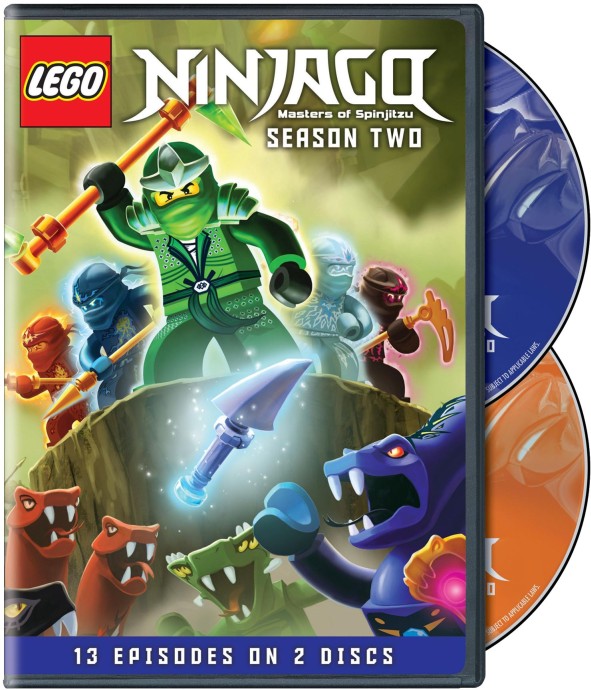 LEGO Audio and Visual Media Ninjago: Masters of Spinjitzu Season Two (DVD) (5002195-1)